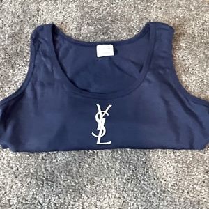 YSL Yves Saint Laurent crop tank